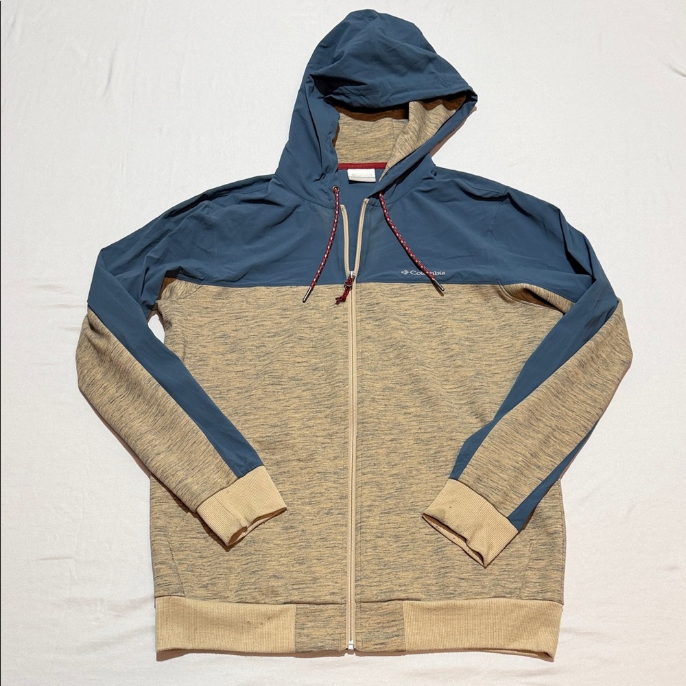 Columbia Omni-Shield Men’s Size M Athletic Hooded Jacket Full Zip
